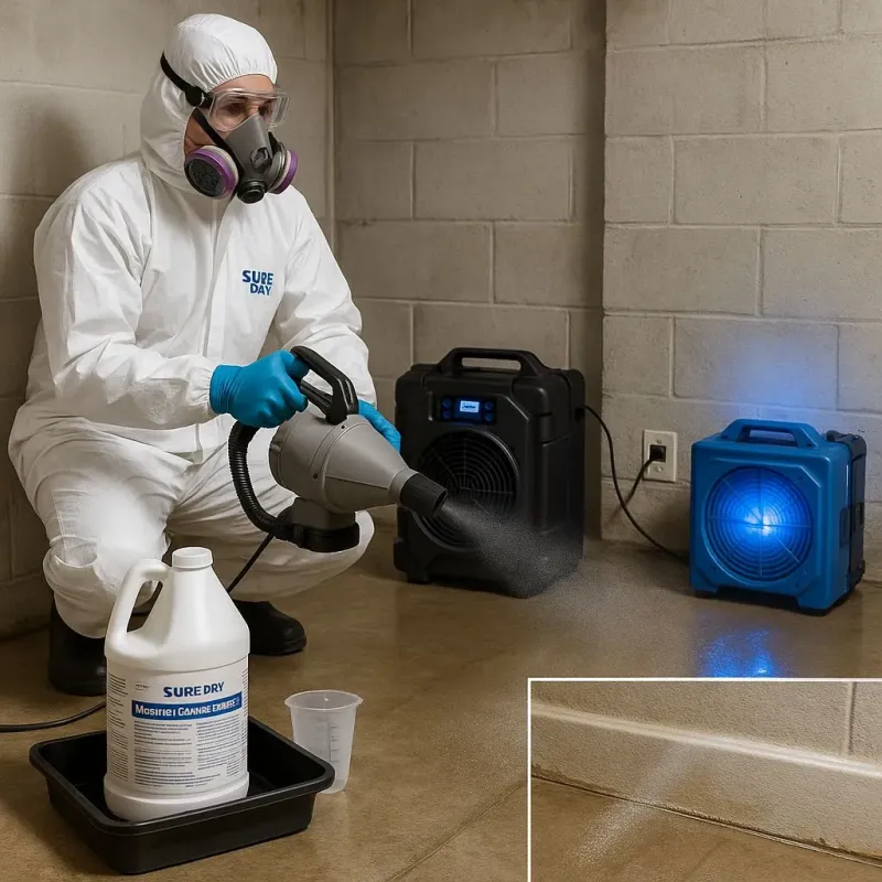 Sanitization and Odor Removal process in Calverton Park, MO